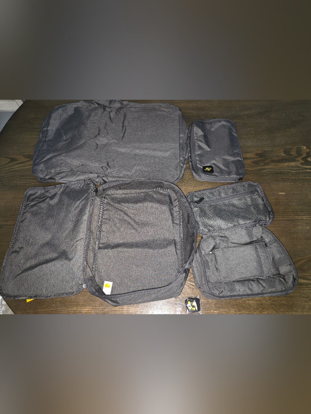 LEVEL8 4 Set Zipper Packing Cubes - Picture 7 of 12